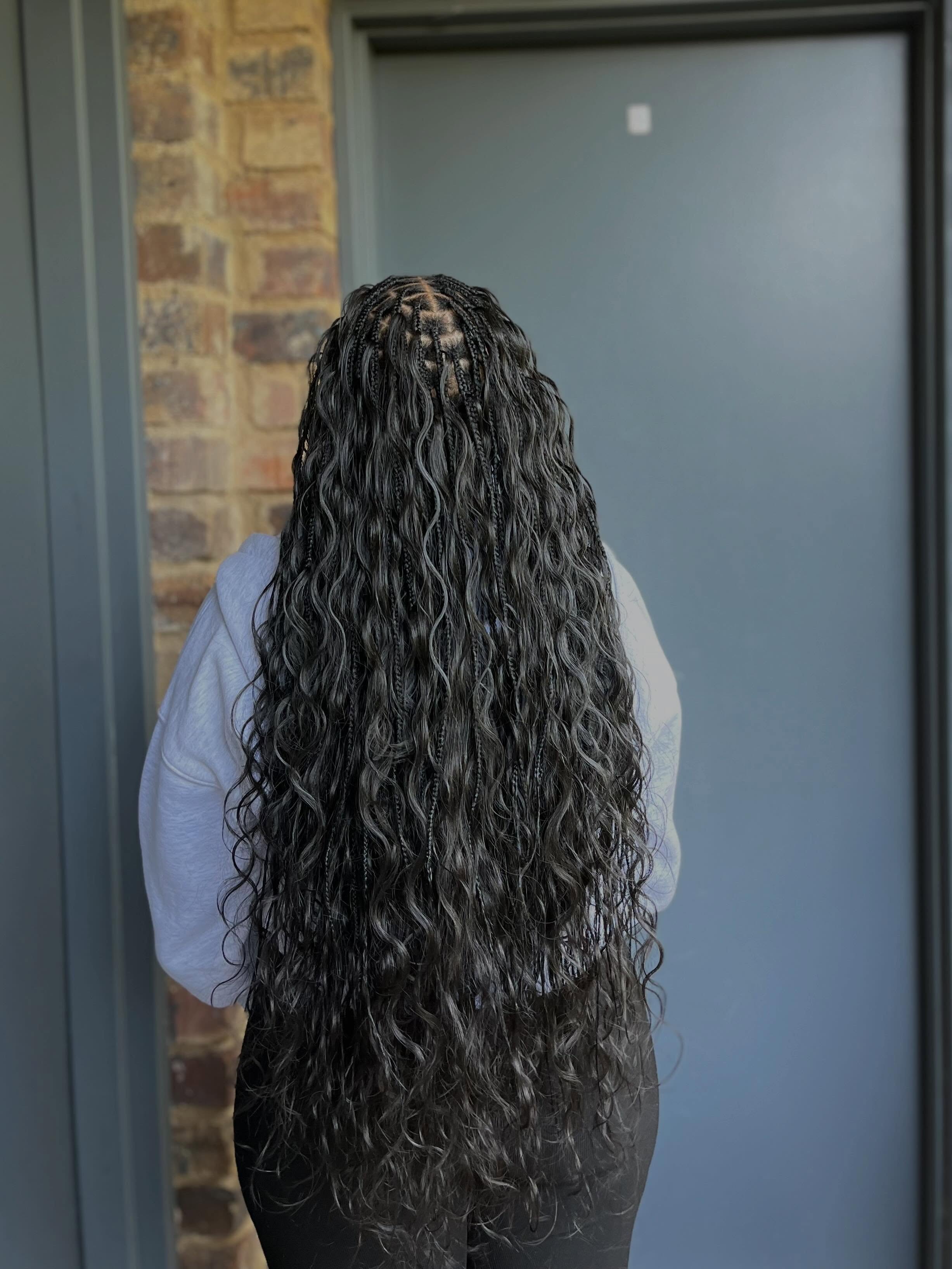 Beautiful hairstyle at Precious Hair Parlor